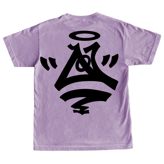 MONOGRAM TEE (MAUVE)