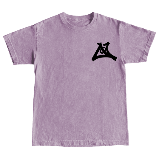 MONOGRAM TEE (MAUVE)